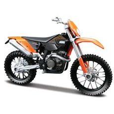 MAISTO KTM 450 EXC BLACK/ORANGE 1:18