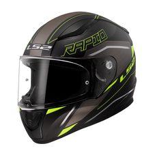 LS2 HELMETS LS2 FF353 RAPID II ROKKU M.BLACK H-V YELLOW-06