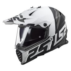 LS2 PŘILBA MX436 PIONEER EVO EVOLVE MATT WHITE/BLACK