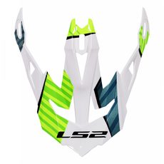 LS2 HELMETS LS2 MX700 PEAK ASTRO COBALT H-V YELLOW