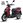 SYM JET4 RX 125i AC CBS Euro 5 BLACK/RED