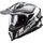 LS2 Helmets LS2 MX701 EXPLORER ALTER MATT BLACK WHITE-06