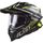 LS2 Helmets LS2 MX701 EXPLORER C EDGE GL.BLACK H-V YELL-06