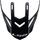 LS2 Helmets LS2 MX437 PEAK MATT BLACK