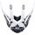LS2 Helmets LS2 MX436 PEAK CHAOS WHITE BLACK