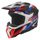 LS2 Helmets LS2 MX703 X-FORCE PHANTOM WHITE BLUE RED-06