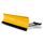 SHARK Accessories SHARK Snow Plow 59" Steel YELLOW (150 cm)