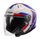 LS2 HELMETS LS2 OF603 INFINITY II FOCUS WHITE BLUE RED-06