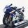 Welly SUZUKI GSX-R 750 BLUE/WHITE 1:18