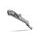 Koncovka výfuku Slip-on GPR POWERCONE EVO KT.105.3.PCEV Broušená nerezová ocel zahrnuje spojovací svod a odnímatelný dB killer