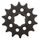 Řetězová sada EK - zlatý řetěz 520 RRSM, netěsněný, kolečko SUPERSPROX, rozeta SUPERSPROX STEALTH pro KAWASAKI KX 500 1986