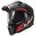 LS2 Helmets LS2 MX701 EXPLORER HEXA BLACK RED GREY-06
