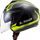 LS2 Helmets LS2 OF573 TWISTER II FLIX BLACK H-V YELLOW