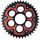 REAR SPROCKET STEALTH WITH ALLOY DISC SUPERSPROX RSA-737_530:40-RED ČERVENÁ 40 ZUBŮ, 520