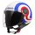 LS2 Helmets LS2 OF558 SPHERE LUX II URBY WHITE BLUE RED-06