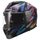 LS2 Helmets LS2 FF818 STORM III KAOS BLACK PURPLE BLUE