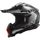 LS2 Helmets LS2 MX700 SUBVERTER ARCHED BLACK SILVER TITAN