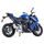 Welly SUZUKI GSX-S 1000 F 2017 BLUE 1:18