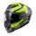 LS2 HELMETS LS2 FF807 DRAGON TRAX H-VIS YELLOW