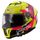 LS2 Helmets LS2 FF808 STREAM II TIGER H-V YELLOW PINK-06