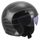LS2 Helmets LS2 OF601 BOB II COSMIC BLACK GREY-06
