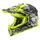 LS2 Helmets LS2 MX437 FAST EVO MINI CRUSHER BLACK YELLOW