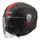 LS2 Helmets LS2 OF603 INFINITY II VEYRON BLACK GREY RED-06