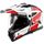 LS2 HELMETS LS2 MX702 PIONEER II HILL WHITE RED-06