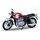 Welly Triumph Bonneville T100 2002 RED 1:18