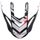 LS2 Helmets LS2 MX436 PEAK XTREME MAT BLACK RED