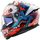 LS2 Helmets LS2 FF808 STREAM II INFERNO WHITE BLUE-06