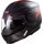LS2 Helmets LS2 FF902 SCOPE HAMR GLOSS BLACK TITANIUM RED