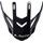 LS2 Helmets LS2 MX437 PEAK GLOSS BLACK