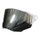 LS2 Helmets LS2 VISOR MX701 IRIDIUM SILVER