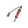Tlumič BITUBO adjustable: spring preload, rebound, double compression, length red spring