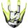 LS2 Helmets LS2 MX437 EVO PEAK CRUSHER BLACK H-V YELLOW