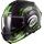 LS2 Helmets LS2 FF399 VALIANT NUCLEUS BLACK GLOW GREEN