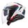 LS2 HELMETS LS2 OF618 VERSO II AIR WHITE BLUE RED