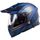 LS2 Helmets LS2 MX436 PIONEER EVO MASTER MATT BLACK BLUE