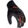 LS2 Helmets LS2 RAY II MAN GLOVES BLACK RED