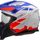 LS2 Helmets LS2 OF606 DRIFTER TREK WHITE BLUE RED-06