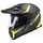LS2 Helmets LS2 MX436 PIONEER EVO ROUTER MATT BLACK H-V YELLOW