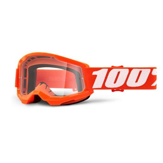 100% BRÝLE STRATA 2 JUNIOR ČIRÉ PLEXI ORANGE