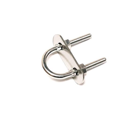 SHARK ACCESSORIES SHARK U-BOLT 1PC WITH STAINLESS STEEL PLATE M6X90MM