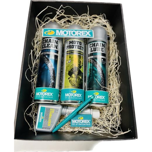 MOTOREX DÁRKOVÝ BALÍČEK MOTOKOSMETIKY "PÉČE O MOTORKU"