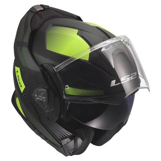 LS2 HELMETS LS2 FF901 ADVANT X NOVA MATT BLACK H-V YELLOW-06