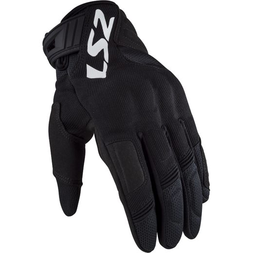 LS2 HELMETS LS2 SILVA MAN GLOVES BLACK