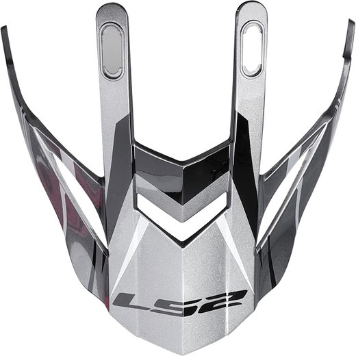 LS2 HELMETS LS2 MX436 EVO PEAK KNIGHT TITANIUM WHITE