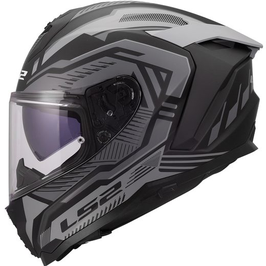 LS2 HELMETS LS2 FF817 CHALLENGER II DRAVIX GREY