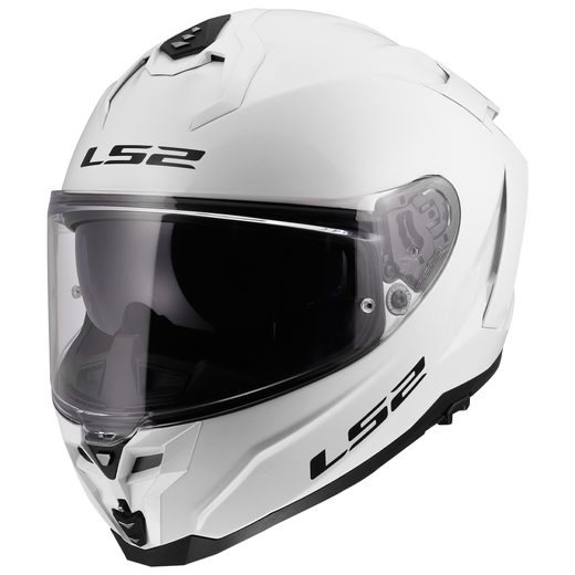 LS2 HELMETS LS2 FF817 CHALLENGER II SOLID WHITE